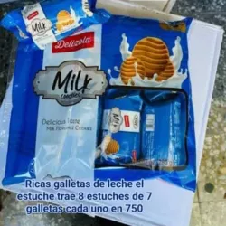 Blister de Galletas Milk (8 unidades)