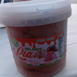 Pote de Helado de chocolate 1 lit