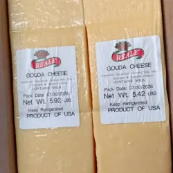 Queso Gouda peso aproximado 6 lib