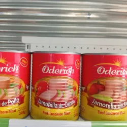 Caja de lata de Span