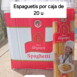 Cajas de Spaghetti