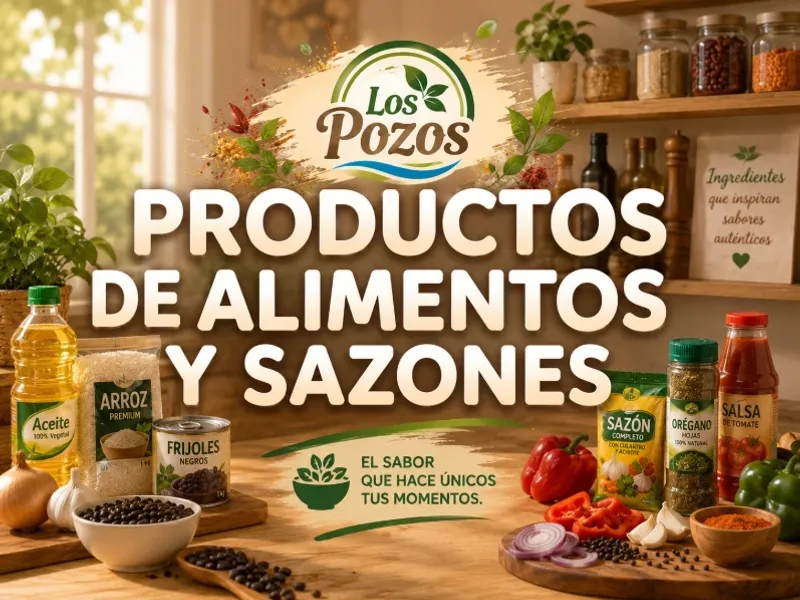 Alimentos y Sazones
