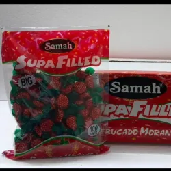 Caramelos duros sabor fresa