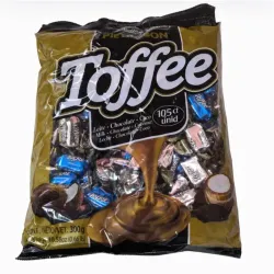 Caramelos sabor leche con chocolate