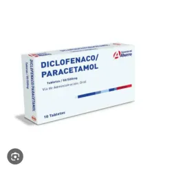 Diclofenaco con paracetamol