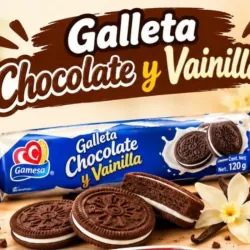 Galletas gamesa de chocolate y vainilla
