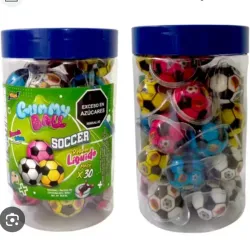 Gummy Ball fruticas peloticas de fubol