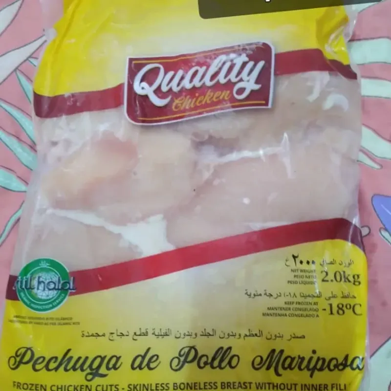 Pechugas de pollo 2kg importadas 