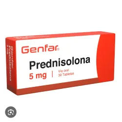 Prenisolona de 5mg