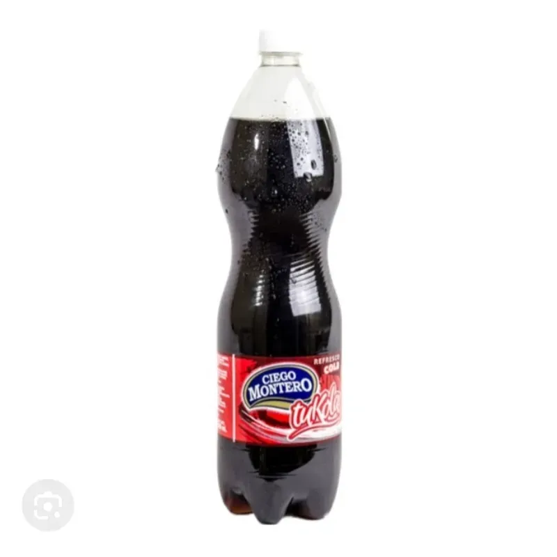 Refresco cola  ciego Montero 