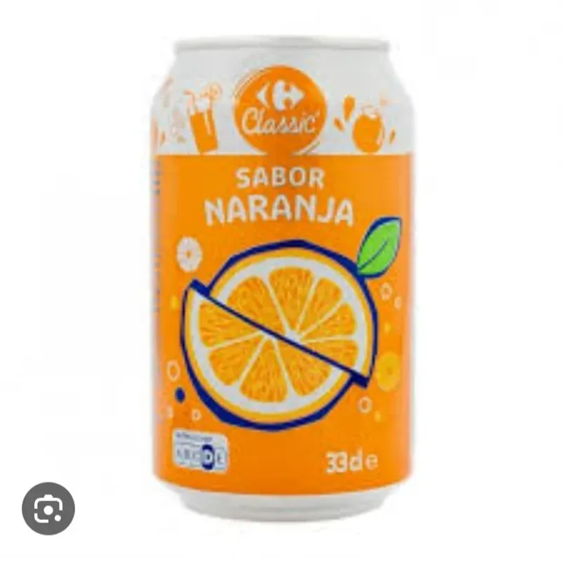 Refresco de naranja 