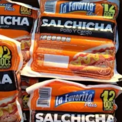 Salchichas de pollo y cerdo