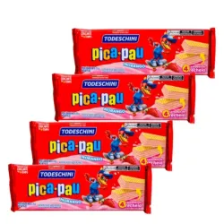 Sorbeto picapao fresa y chocolate