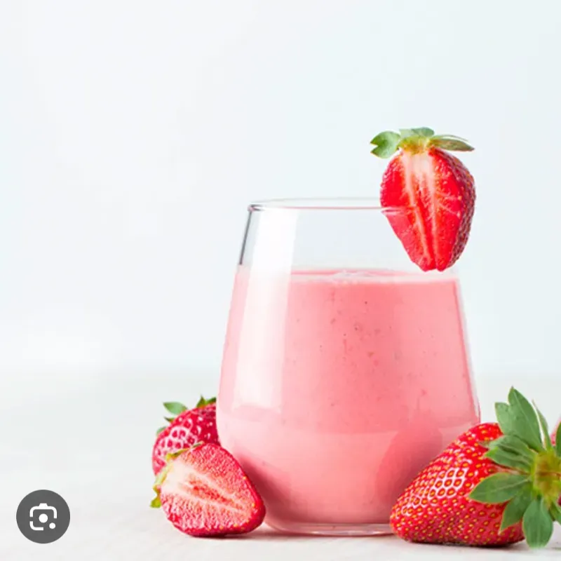 Yogurt de fresa criollo