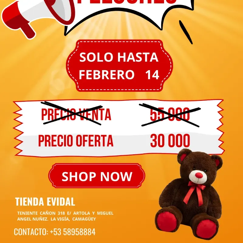 Peluches 100 cm