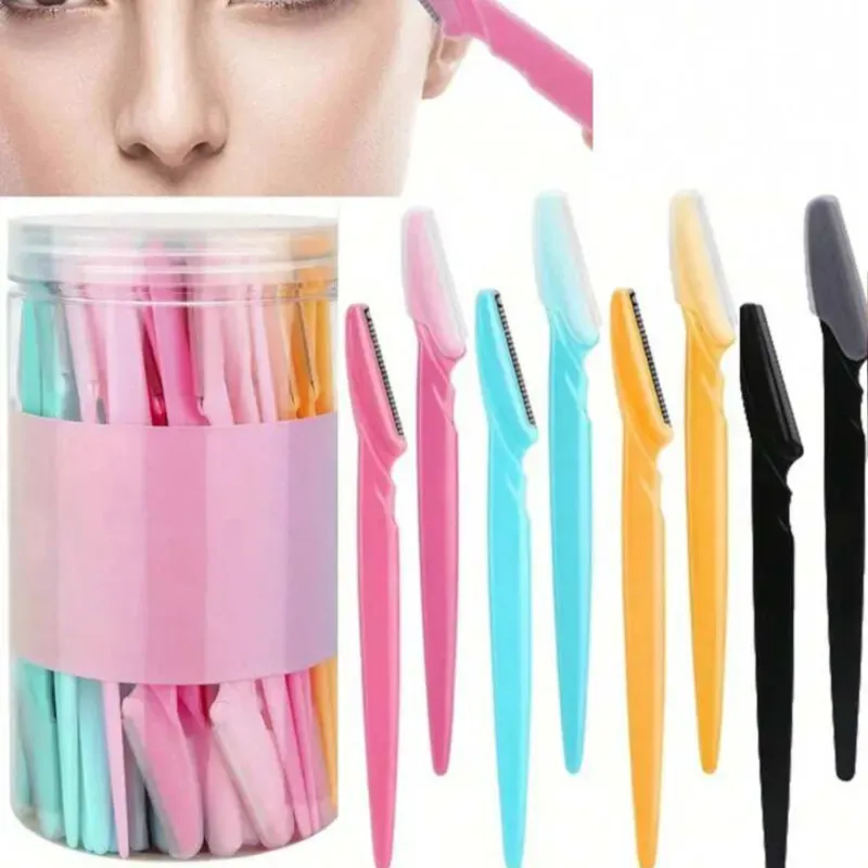 Cuchillas de precisión para cejas y vello facial 