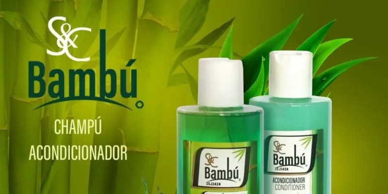 S&C Bambú Juego de Champú y Acondicionador 400ml