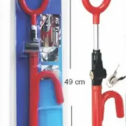 Bastón de seguridad rojo 