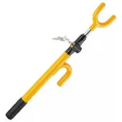 Bastón de seguridad amarillo