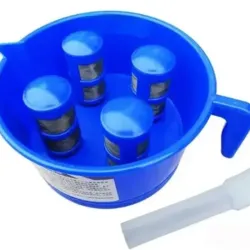 Embudo 4 filtros separador de aceite