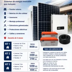 Kit de paneles con servicio de montaje