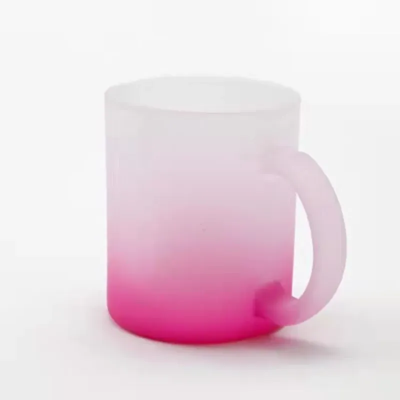 11OZ Vaso vidrio gradiente lista para la técnica sublimación
