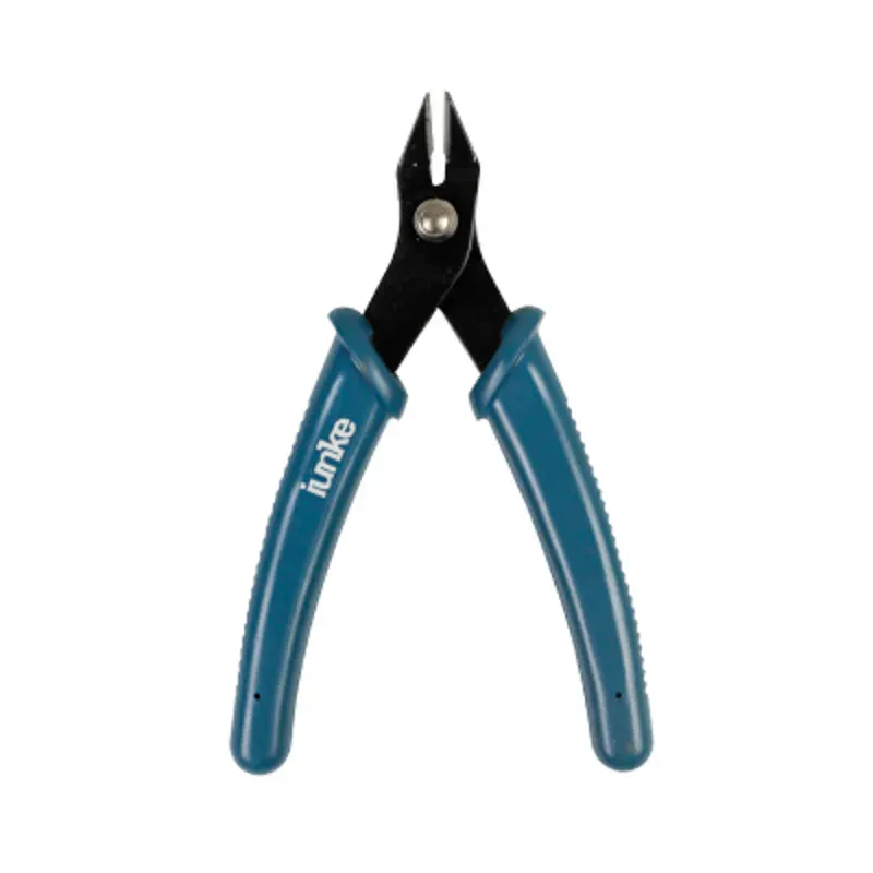 Alicates de corte para electrónica con mango plástico 5''