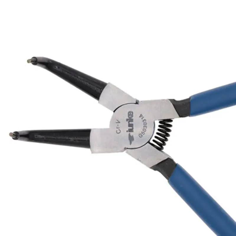 Alicates para anillo interior curvo 9''