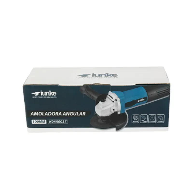 Amoladora 100mm 780w, 12000 rpm, diámetro de disco 100mm, 110v