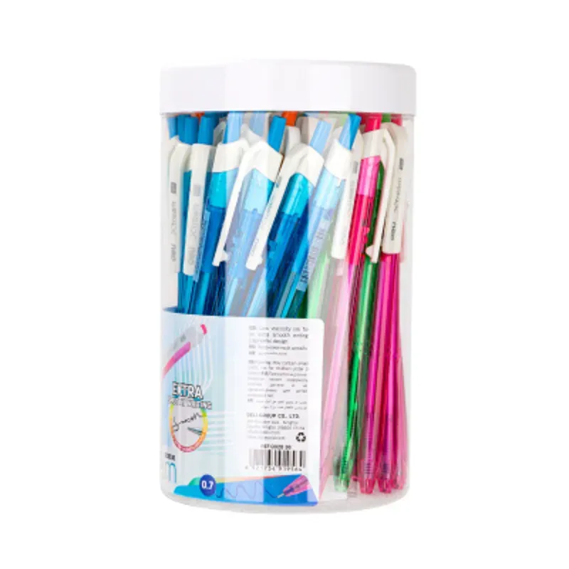 Bolígrafo a base de aceite-gel 0.7mm azul 50/caja