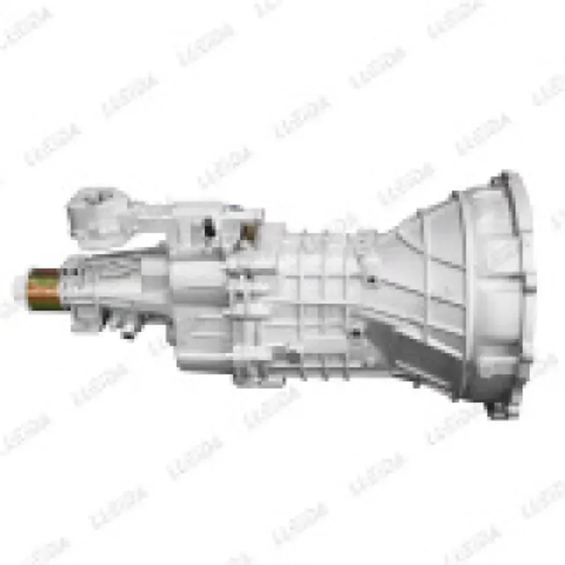 Caja de velocidad incluida una barcaza, un collarin, una horquilla, una palanca de cambio ISUZU