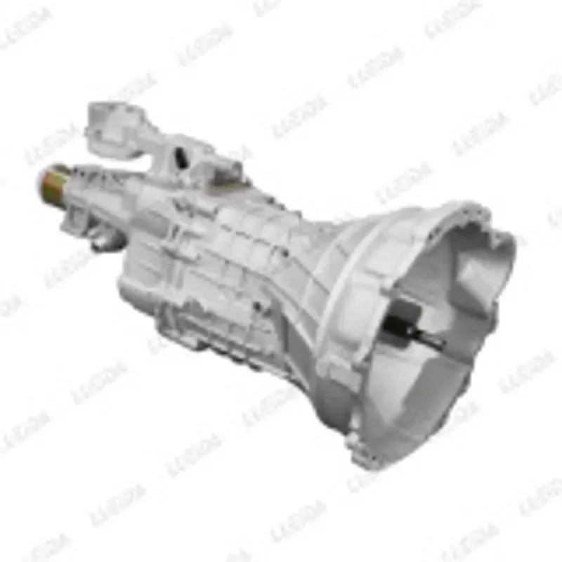 Caja de velocidad incluida una barcaza, un collarin, una horquilla, una palanca de cambio ISUZU