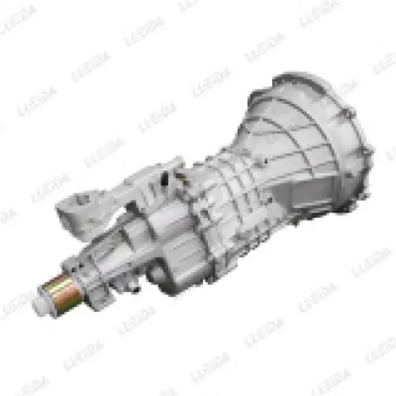 Caja de velocidad incluida una barcaza, un collarin, una horquilla, una palanca de cambio ISUZU