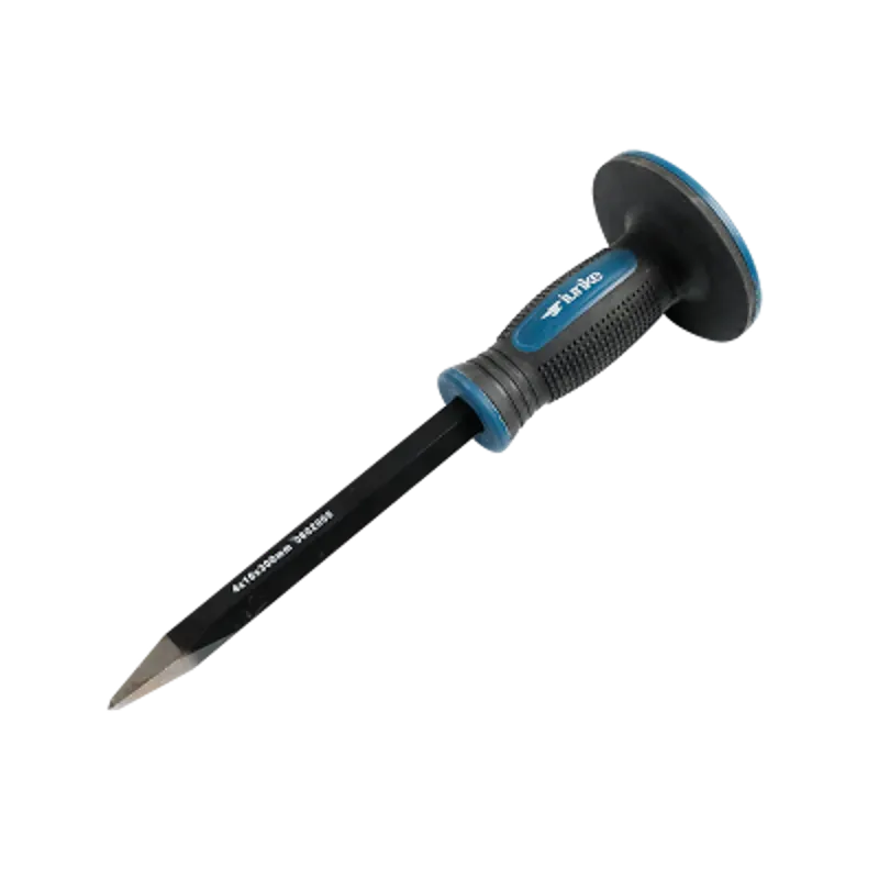 Cincel de punta mango de goma