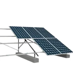 Conjunto completo de accesorios para soportes de paneles solares: compatible con 6 paneles solares