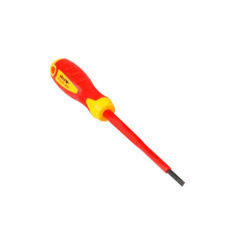 Destornillador plano con aislamiento VDE