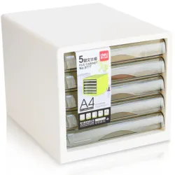 Gabinete de archivo 5 gavetas blanco