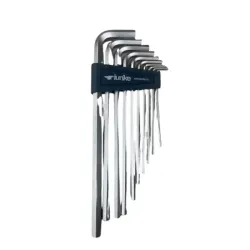 JGO DE LLAVES HEX. BRAZO EXTRA LARGO 10PCS