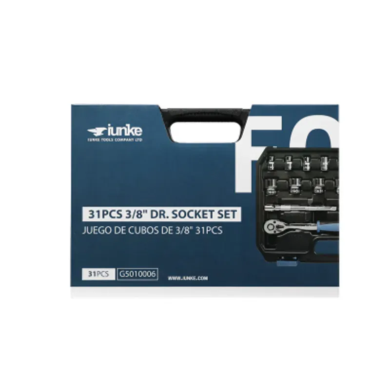 Juego de 10mm cubos de 31pcs