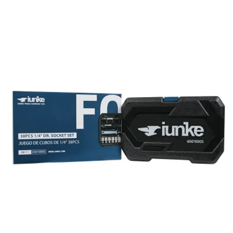 Juego de cubos de 1/4'' 38pcs