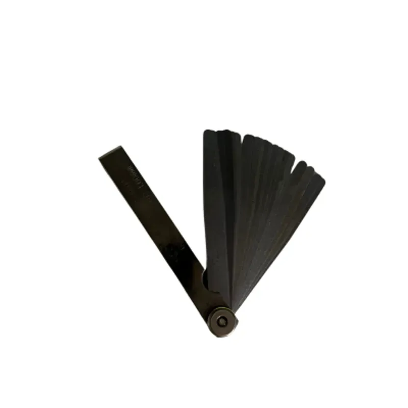 Juego de galgas de espesores métricas y en pulgadas, 23 pzas