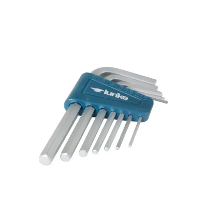 Juego de llaves hexagonales Brazo largo 7pcs