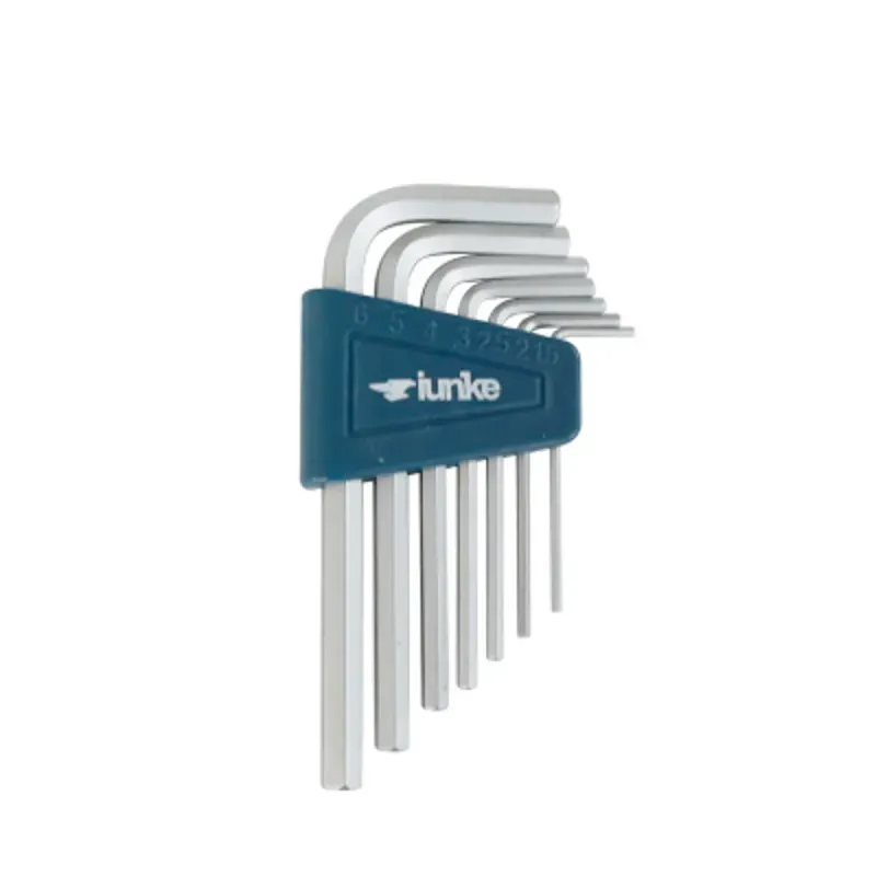 Juego de llaves hexagonales Brazo largo 7pcs