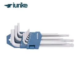 Juego de llaves hexagonales Brazo largo 9pcs