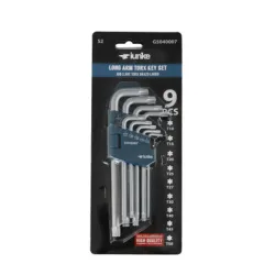 Juego de llaves torx brazo largo 9pcs
