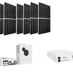 Kit de energía solar híbrido SRNE de 3540 W,
