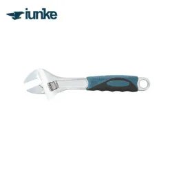 Llave ajustable con mango de goma