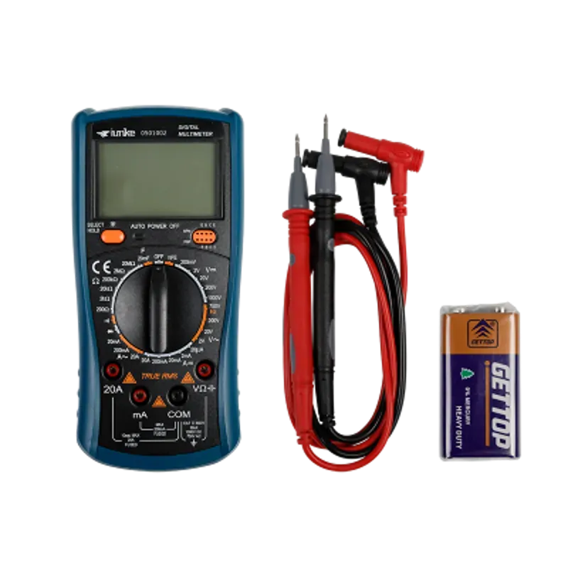 Multímetro digital con protección de sobretensión