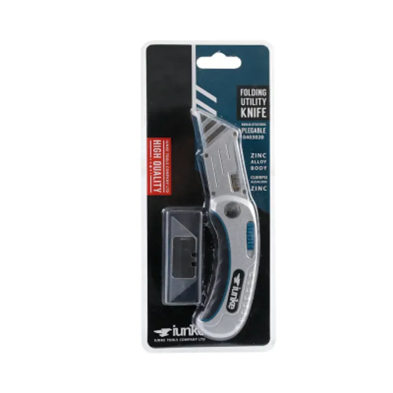 Navaja utilitaria plegable de zinc 104mm