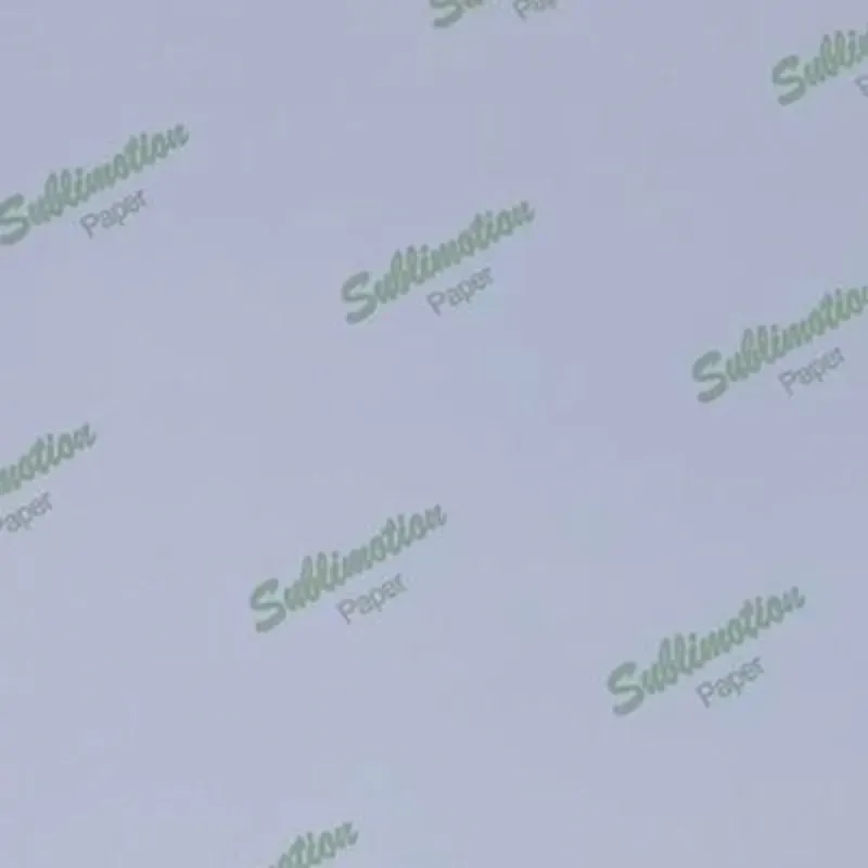 Papel de sublimación de 120g, con fondo verde, tamaño A4，imprimir 3 veces en textil, 1 Bolsa= 100 Hojas